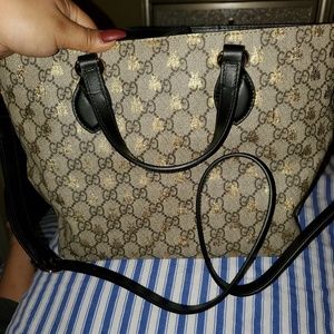 Authentic Gucci bgg supreme tote!